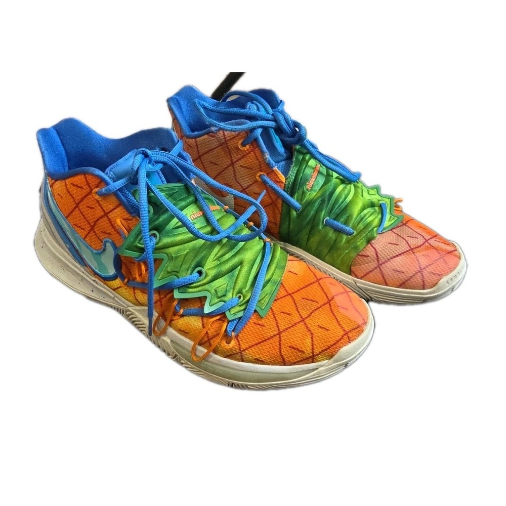 Nike Kyrie 5 SpongeBob SquarePants Pineapple House CJ6951-800 Size 11